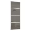 Ellipse Sliding Wardrobe Door 4 Panel Cappuccino Glass With Aluminium Frame (W)610mm