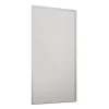 Loft Sliding Wardrobe Door White Panel With White Wood Effect Frame (W)610mm