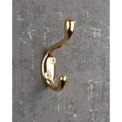Basic Coat Hook - Polished Brass -Furniture Sale Store 12817264 4234995164794329