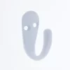 Basic Single Robe Hook - White