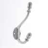 Antique Deco Hook - Satin Nickel