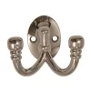 Ball End Double Robe Hook - Chrome