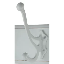 7 White Antique Hooks On Rustic Board -Furniture Sale Store 12821172 1694847704811610