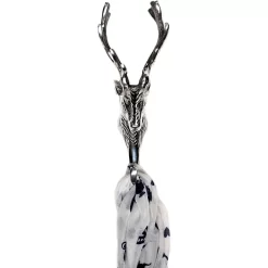 None Silver Finish Stag Head Coat Hook -Furniture Sale Store 12821175 2294832977908777