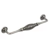 Twist Bar Handle - Antique Pewter