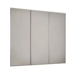 Classic 3 Door Sliding Wardrobe Kit Cashmere Panel (W)1760 X (H)2260mm