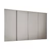 Classic 4 Door Sliding Wardrobe Kit Cashmere Panel (W)2978 X (H)2260mm