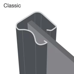 Classic 3 Door Sliding Wardrobe Kit Stone Grey Panel (W)1760 X (H)2260mm -Furniture Sale Store 12835573 2935033060001261