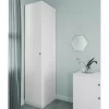 Fitted Bedroom Shaker Single Wardrobe - White