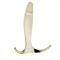 Tri Hook - Brushed Brass
