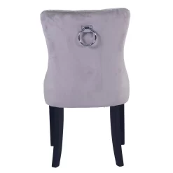 Annabelle Velvet Dining Chairs - Set Of 2 - Grey -Furniture Sale Store 12838750 2054904215207899