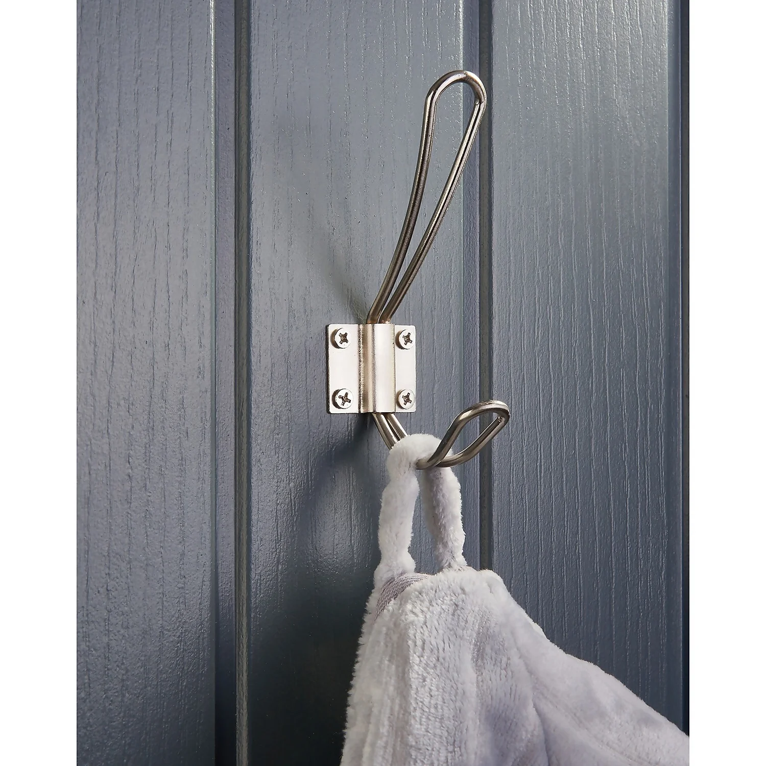 Wire Hook - Satin Nickel 3 Wire Hook - Satin Nickel - Image 3