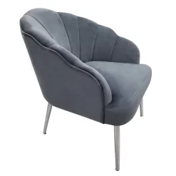 Sophia Scallop Occasional Chair - Grey 10 Sophia Scallop Occasional Chair - Grey -Furniture Sale Store 12838886 1634940538203316