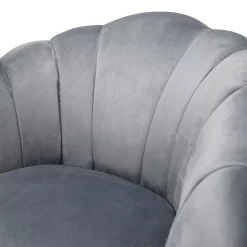 Sophia Scallop Occasional Chair - Grey 11 Sophia Scallop Occasional Chair - Grey -Furniture Sale Store 12838886 6544940538244248