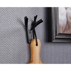 Two Prong Ant Hook - Matt Black -Furniture Sale Store 12839025 2174995165937212