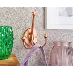 Oval Tri Hook - Brushed Copper -Furniture Sale Store 12839043 2694995166037052