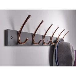 6 Large Rib Copper Hook On Slate Grey Bloc Board -Furniture Sale Store 12839287 1964845858356478