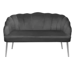 Sophia Scallop Occasional Sofa - Grey -Furniture Sale Store 12840470 1384862235640740