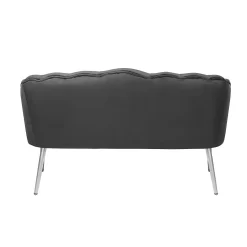 Sophia Scallop Occasional Sofa - Grey -Furniture Sale Store 12840470 1594862235672414
