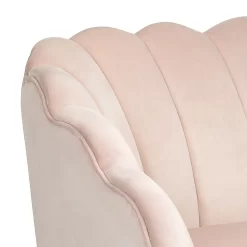 Sophia Scallop Occasional Sofa - Blush 10 Sophia Scallop Occasional Sofa - Blush -Furniture Sale Store 12840480 9164862164842207