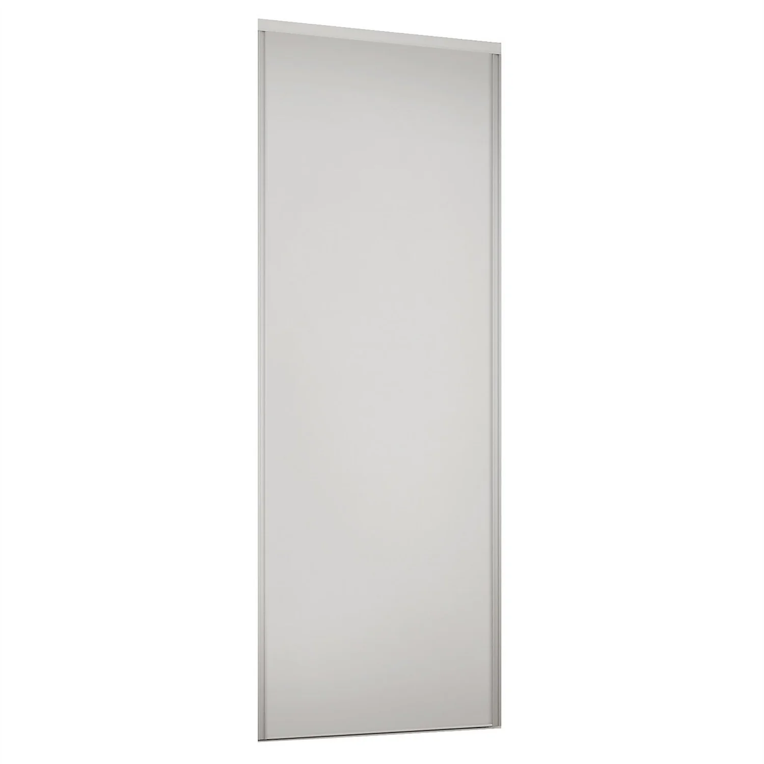 Classic Sliding Wardrobe Door White Panel With White Frame (W)762mm 1 Classic Sliding Wardrobe Door White Panel With White Frame (W)762mm