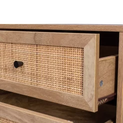 Kubu Rattan 2 Drawer Bedside Table -Furniture Sale Store 12844064 1894870210097361