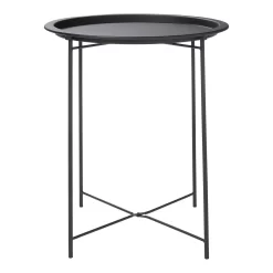 Metal Folding Side Table - Black -Furniture Sale Store 12879001 1374940538715869