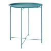 Folding Side Table Dark Teal