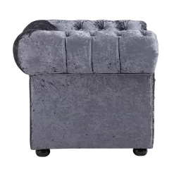 Chesterfield Crushed Velvet Armchair - Petrol Blue 10 Chesterfield Crushed Velvet Armchair - Petrol Blue -Furniture Sale Store 12882324 7234843612935642