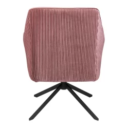 Pia Pleat Swivel Chair - Rose -Furniture Sale Store 12882869 1684887373354434