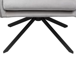 Pia Pleat Swivel Chair - Silver -Furniture Sale Store 12882871 1334887373193112