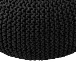 Charles Chunky Knit Pouffe - Grey 9 Charles Chunky Knit Pouffe - Grey -Furniture Sale Store 12882881 1114898261876553