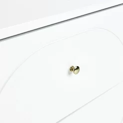 House Beautiful Taylor 2 Drawer Bedside Table - White -Furniture Sale Store 12886096 1744862228175387