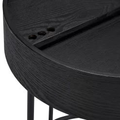 House Beautiful Halo Black Ash Side Table -Furniture Sale Store 12886103 1424862228108274