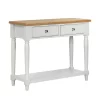 Westcott Oak Painted Console Table