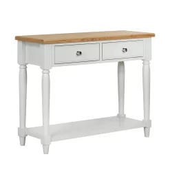 Westcott Oak Painted Console Table