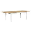 Westcott Oak Painted 8-10 Seat Extending Dining Table