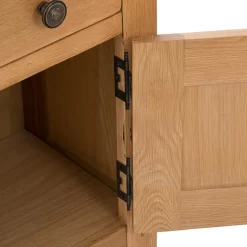 Hocombe Tall Side Table - Oak -Furniture Sale Store 12914668 2044933242551307