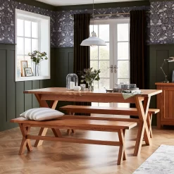 Hocombe Dining Bench - Oak -Furniture Sale Store 12914675 1044933241711013