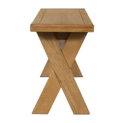 Hocombe Dining Bench - Oak -Furniture Sale Store 12914675 1364933241847108