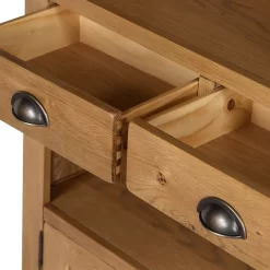 Hocombe Display Bookcase - Oak -Furniture Sale Store 12914676 1644933241392503