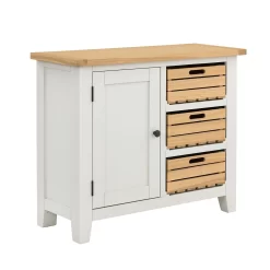 Ashstead Small Sideboard - Oak & Ivory