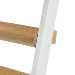 Ashstead Ladder Shelf - Oak & Ivory -Furniture Sale Store 12917109 1314897162153803