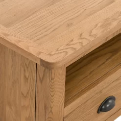 Norbury Corner TV Stand - Oak -Furniture Sale Store 12940834 2274873340745210