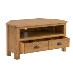 Norbury Corner TV Stand - Oak -Furniture Sale Store 12940834 3274873340519310
