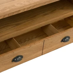 Norbury Corner TV Stand - Oak -Furniture Sale Store 12940834 8884873340679492