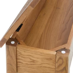 Norbury Storage Dining Bench - Oak -Furniture Sale Store 12940845 4574874669814591