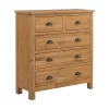 Norbury 5 Drawer Chest - Oak