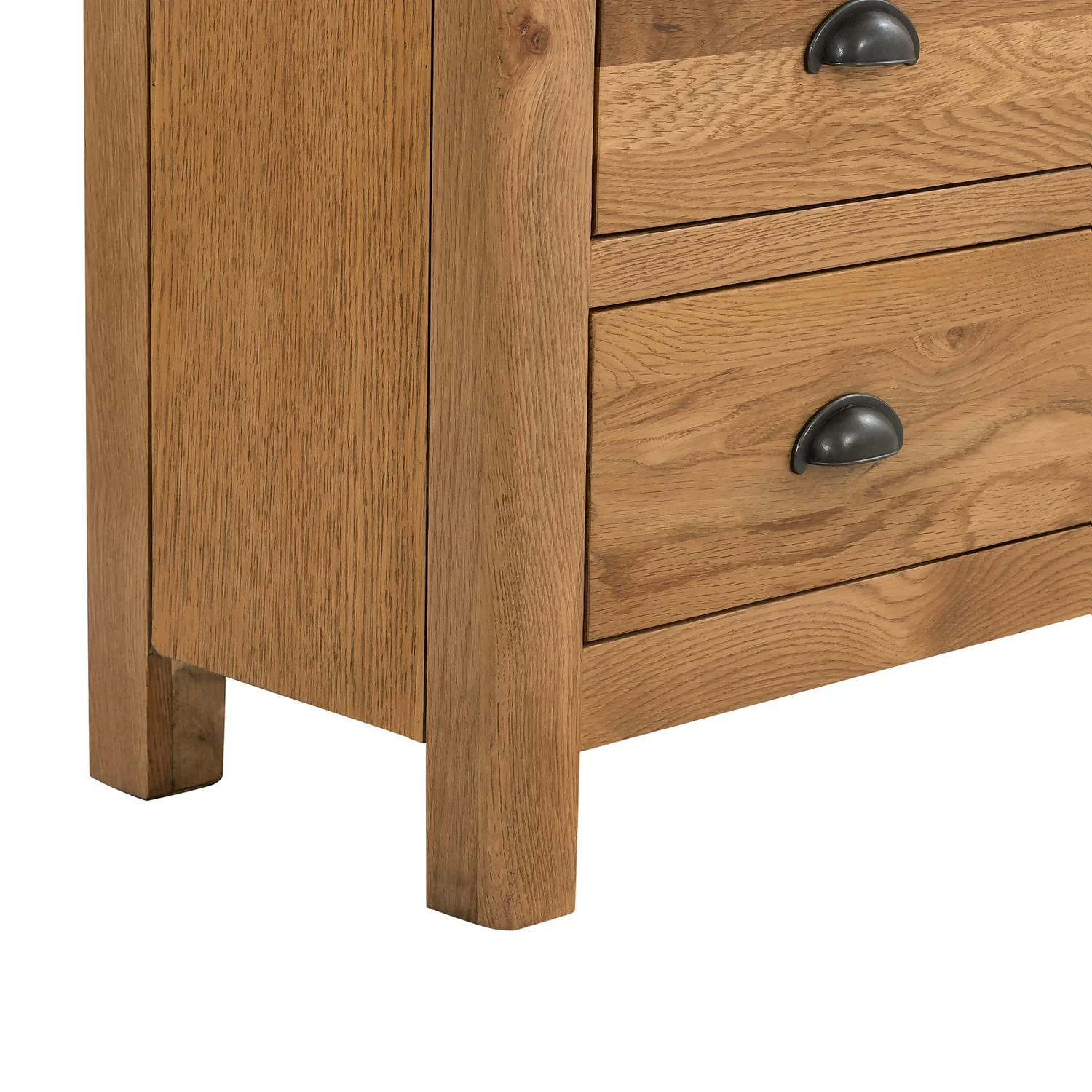 Norbury 5 Drawer Chest - Oak 9 Norbury 5 Drawer Chest - Oak - Image 9