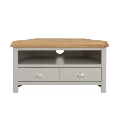 Norbury Corner TV Stand - Grey -Furniture Sale Store 12940851 1994873336011057